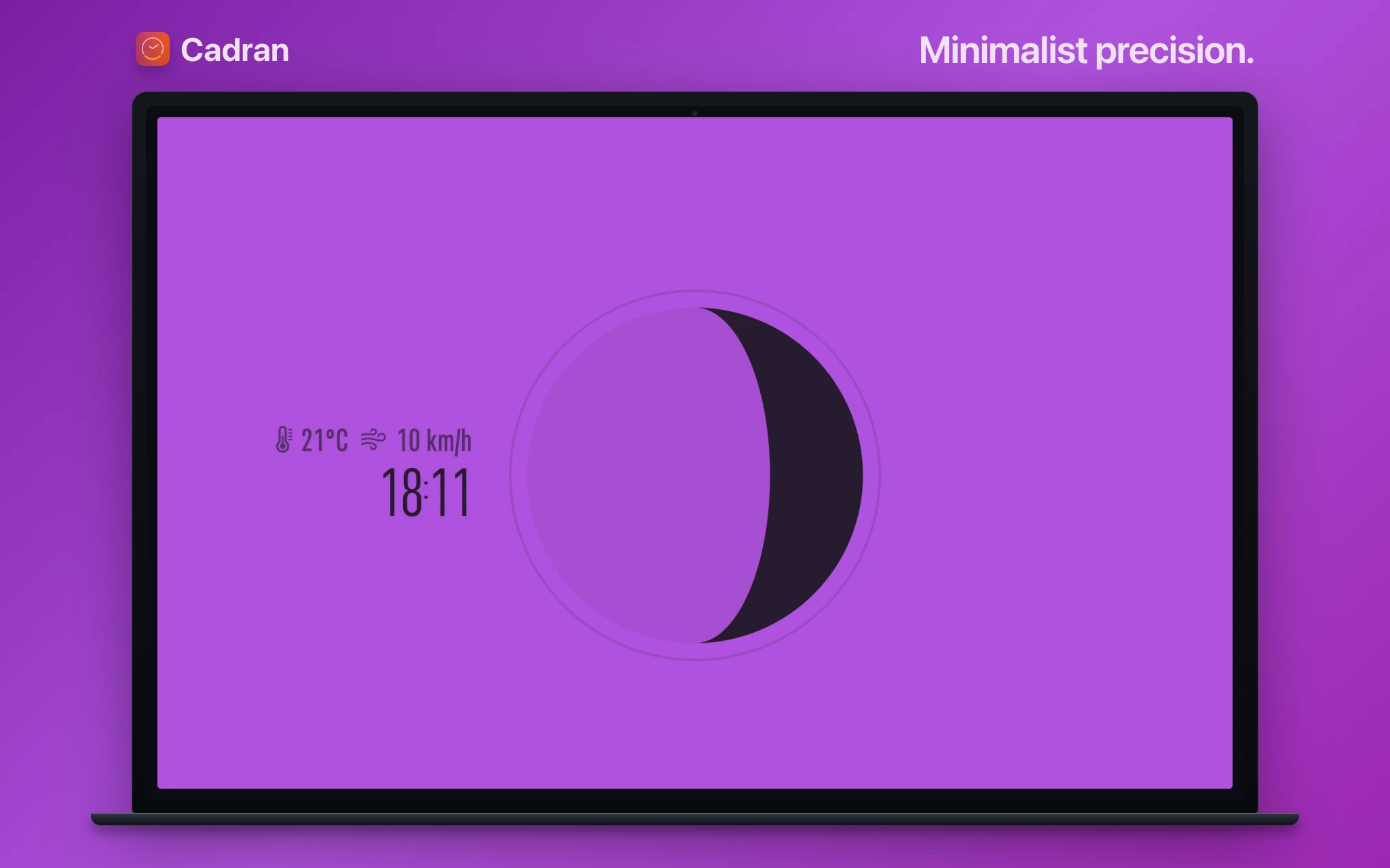 Phase clock face — Cadran