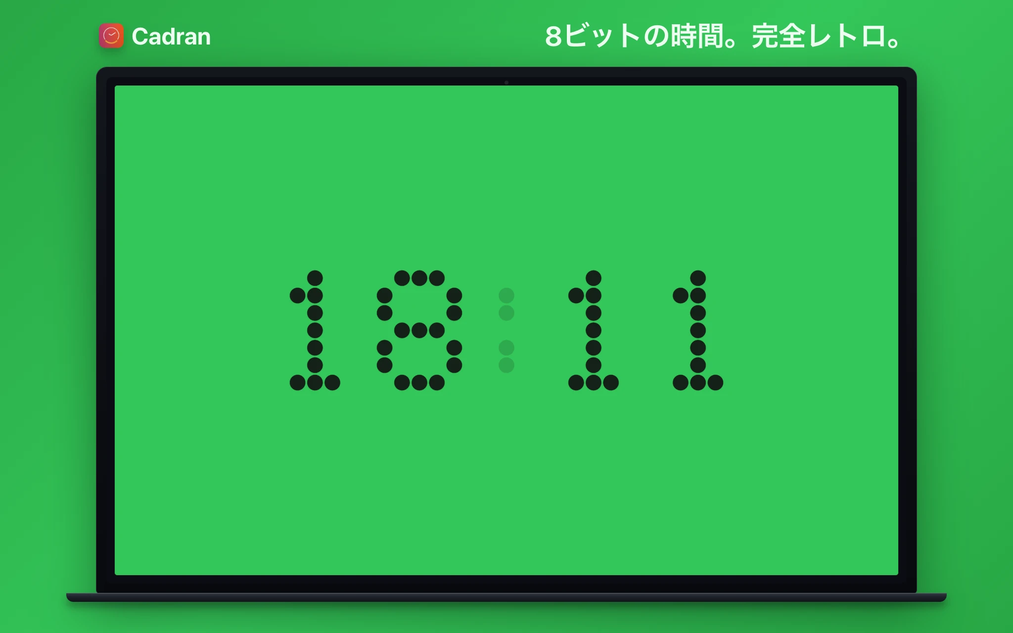 Arcade clock face — Cadran