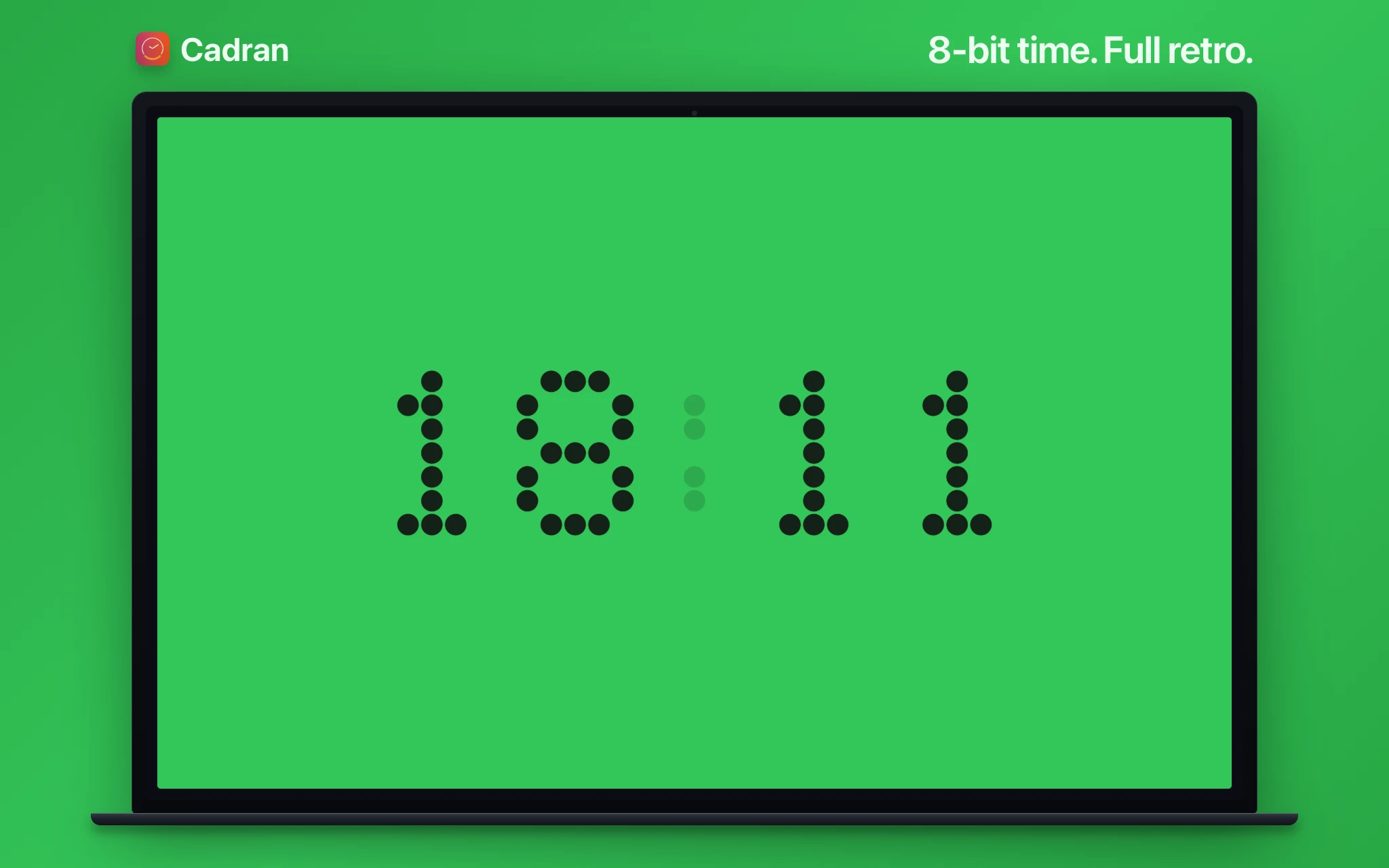 Arcade clock face — Cadran